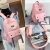 Bags Schoolbag Leisure Bag Female Junior High School Student High School Students College Students' Backpack Travel Campus Factory Direct Sales