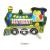 Cartoon Vehicle Aluminum Film Balloon Happy Birthday Car Balloon Party Deployment and Decoration
