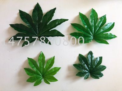 Octagonal Leaf Simulation 9-Foot Leaf Film Large Maple Leaf Paw Leaf Fruit Pad Fruit Plate Pad