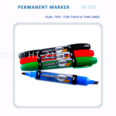 Double-Headed Marking Pen Oily Marking Pen Double-Headed Marker Double-Headed Logistics Pen