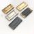 Modern Minimalist Zinc Alloy Furniture Cabinet Door Handle Light Luxury Wardrobe and Cabinet Drawer Cabinet Shoe Cabinet Flat Flush Pull