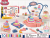 Boxed Fun Colored Clay Play House Toys Dessert Table Grill Ice Cream Machine Multiple Colors