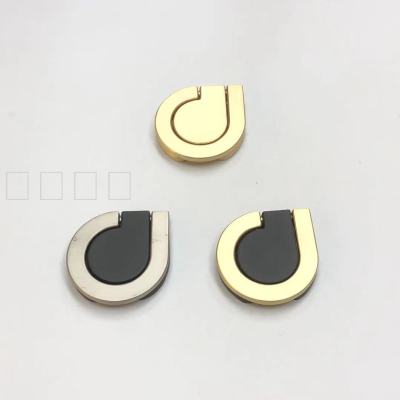 Modern Minimalist Zinc Alloy Furniture Cabinet Door Handle Light Luxury Drawer Cabinet Shoe Cabinet Wardrobe Flat Flush Pull