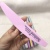 Manicure Sponge Nail File Half Moon Shape Nail File Polished Nail Surface Modification Can Be Customized Printed Logo