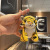 Plush Toy Doll Cartoon Cute Tiger Keychain Pendant Backpack Mobile Phone Pendant Ornament