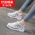 2021 Summer New Sandals Women's Genuine Leather All-Match Muffin Bottom Popular Women's Sandals Casual Breathable Clunky Sneakers Women's