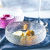 Japanese Style Hammer Pattern Gilt Edging Glass Salad Bowl Internet Celebrity Kitchen Tableware Vegetables and Fruits Salad Bowl Dessert Bowl Tea Basin