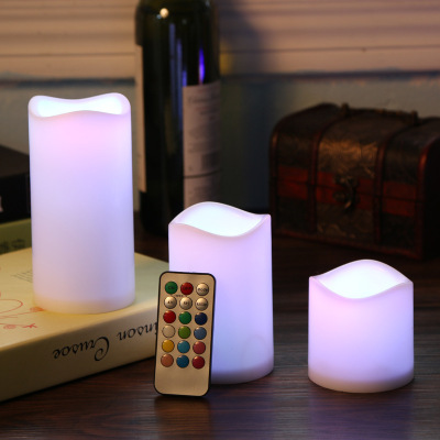 Creative LED Electronic Candle Light Simulation 18-Key Intelligent Remote Control Candle