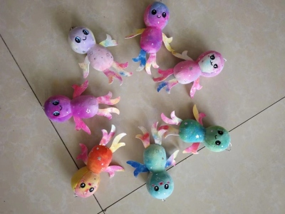 New Soft Colorful Octopus Lovely Birds Shape Kids Toys Amazon Same Popular Kids Toys
