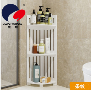 Floor-Mounted Bathroom Rack, Punch-Free Corner Storage Rack Bathroom Washstand Tripod