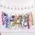 Birthday Party Photo Wall Scene Layout Rubber Balloons Package