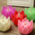 Swing Lotus Candle Simulation Candle Buddha Worship Props Candle