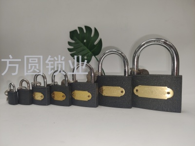 fangyuan  lock  factory Grey padlock iron padlocks