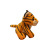 Plush Toy Doll Cartoon Cute Tiger Keychain Pendant Backpack Mobile Phone Pendant Ornament