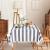 Striped Tassel Classic Simple Tablecloth High Quality Tablecloth Tablecloth Wholesale