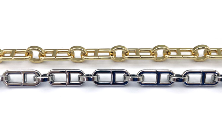 基业五金链条 特色合金链 箱包配件 服饰 首饰等各种尺寸规格定制