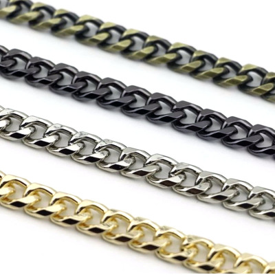 Jiye Hardware Chain Octagon Grinding Chain Luggage Accessories Clothing Various Sizes and Specifications Customization