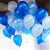 Blue and White Rubber Balloons Matching Combination Party Suit Wedding Celebration Birthday Scene Decoration Supplies