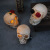 Halloween Skull Light Ghost Festival Resin Skull Decoration LED Electronic Candle