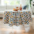 Linen Geometric Triangle Tablecloth Decorative Dustproof Tablecloth Tablecloth Customized Wholesale