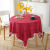 New round Tablecloth Tassel Large Plaid Picnic Tablecloth Cotton Linen Tablecloth in Stock Wholesale