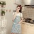 Internet Hot Home Cooking Waterproof Anti-Fouling Anti-Oil Fashion Apron Flower Shop Milk Tea Shop Cafe Work Apron