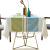 Modern Simple Stitching Tassel Cotton Linen Tablecloth Dustproof Decorative Tablecloth Tablecloth