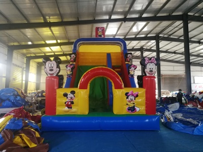 Factory New Naughty Castle Children's Amusement Park Inflatable Trampoline Slide Castle Recreation Facilities Customization