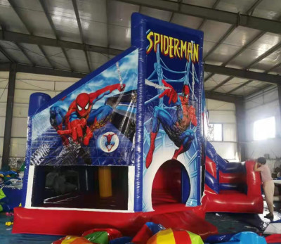 Children's Inflatable Castle Slide Outdoor Large Trampoline Naughty Castle Park Rock Climbing Playground Equipment Customization