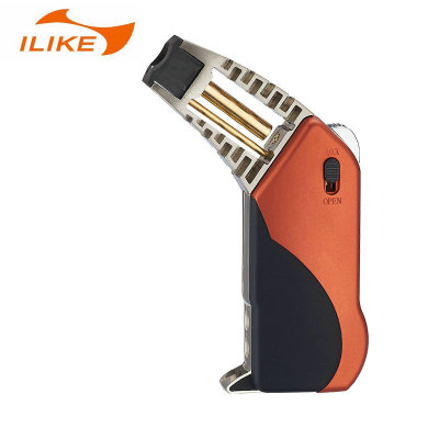 Small Direct Punching Inflatable Welding Gun Lighter Outdoor Portable High Temperature Flame Gun Heating