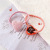 Korean Ins Girl Heart Candy Color Love Hair Rope All-Match Hair Ties Plush Rubber Band Contrast Color Hair Band Basic Hair Accessories