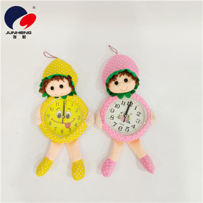 New European Style Wall Clock Creative Wall Clock Living Room Wall Clock Different from Cute Lace Doll Wall Clock Cute