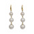 Long Fringed Pearl Earrings Korean Graceful and Fashionable Sweet Personality Design Sense Eardrop Earring