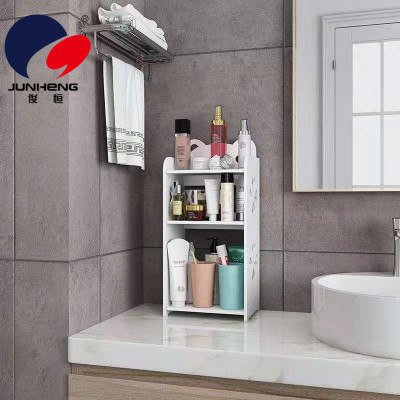 Toilet Storage Rack Wall-Mounted Punch-Free Toilet Wash Basin Floor Toilet Side Cabinet Triangle Bathroom Storage Rack