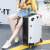 Frame Luggage 20-Inch Universal Wheel Customized Suitcase Boarding Bag Password Suitcase One Piece Dropshipping