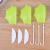 Spot Umbrella Shape Sticky Hook Nail-Free Traceless Storage Small Object Hanger 3 Pack Creative Decorative Adhesive Hook