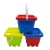 Children Sand Playing Set of Tools Boys and Girls Sand Digging Beach Toy Cart Hourglass Shovel Castle Bucket Set