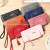 Double Wall Cute New Wallet Women's Long Korean Style Large Capacity Zipper Wallet Women's Handbag Clutch Purse Women