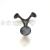 Metal Clothes Hook Modern Cute Nordic Horn Wall Mounted Hoy Single Bathroom Cabinet Door Wardrobe Wall Hanging Decoration Creative Hook