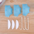 Luminous Small Umbrella Sundries Small Hook Creative Umbrella Strong Adhesive Nail-Free and Non-Marking Sticky Hook