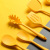 New Chinese Style All-Inclusive Silicone 8-Piece Kitchen Tools Kitchenware Set Cooking Ladel Spatula with Storage Bucket