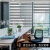 Factory Direct Shading Double-Layer Soft Gauze Shutter Office Curtain Simple Engineering Venetian Blind Soft Gauze Curtain