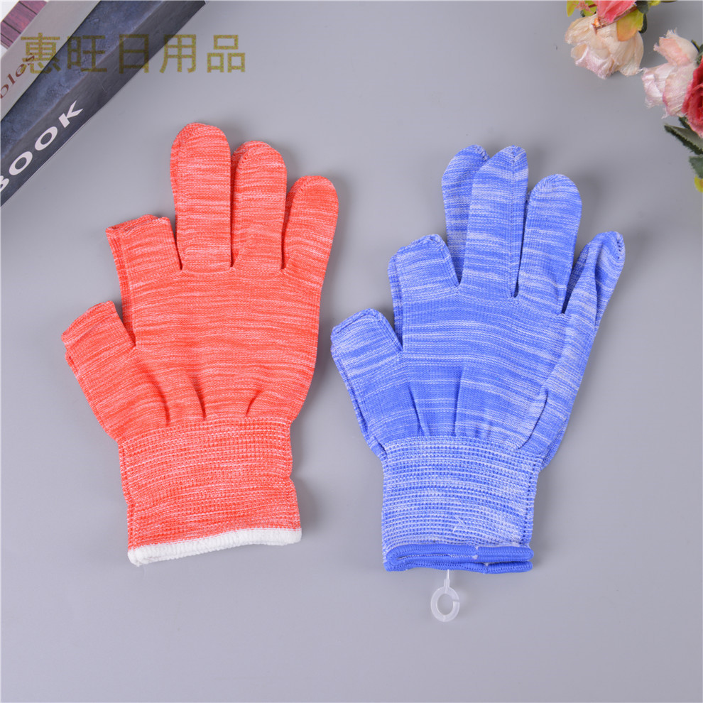 透气露双指二指打包男女透气劳保快递手套开车手套