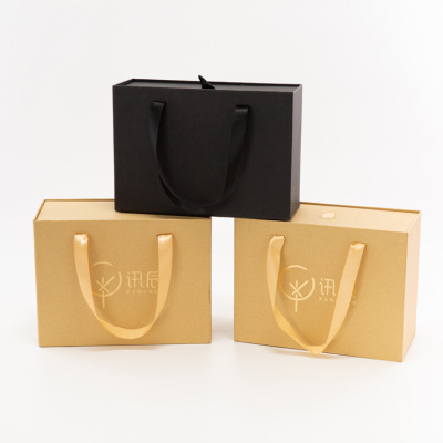 Creative Jewelry Paper Bag Custom Men's and Women's Clothing Underwear Handbag Custom Cosmetics Gift Shopping Paper Bag