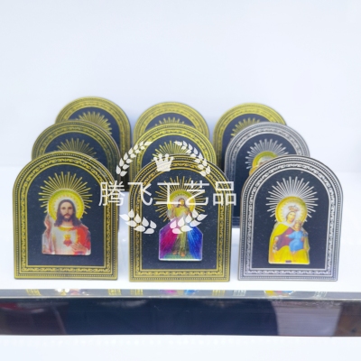 Catholic Plastic Drop Gilding Door Ornaments