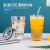 Sensation Straw Glass Water Cup Milk Tea Cup HeatResistant Cartoon Cola Juice Cup BestSeller on Douyin Graffiti Glass