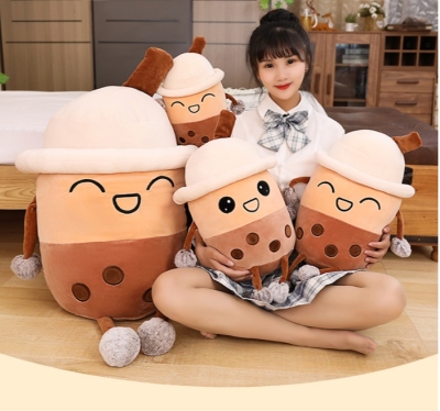 Bubble Milk Tea Cup Plush Toy Sleeping Pillow Girls' Doll Large Cute Children's Ragdoll Internet Celebrity Boy