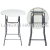 Outdoor Stall Table Portable Table and Chair Simple Folding round Table Home Small Apartment Bar round Bar Counter