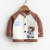 Baby Sweater Boys and Girls Coat Cardigan Western Style Children V-neck Cardigan Autumn Outer Wear 2021 New Knitwear