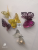 New Double-Layer Hollow Butterfly Wedding Home Simulation Aluminum Foil Butterfly Wall Sticker Cross-Border Hot